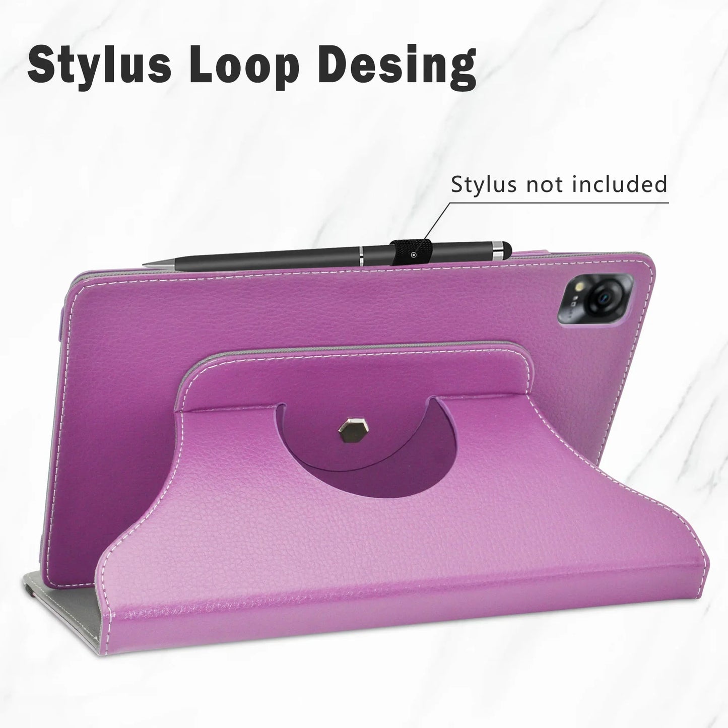 PU Leather Covers for 11.5" Blackview Mega 1 tablet ,360 Degree Rotary Rotating Case