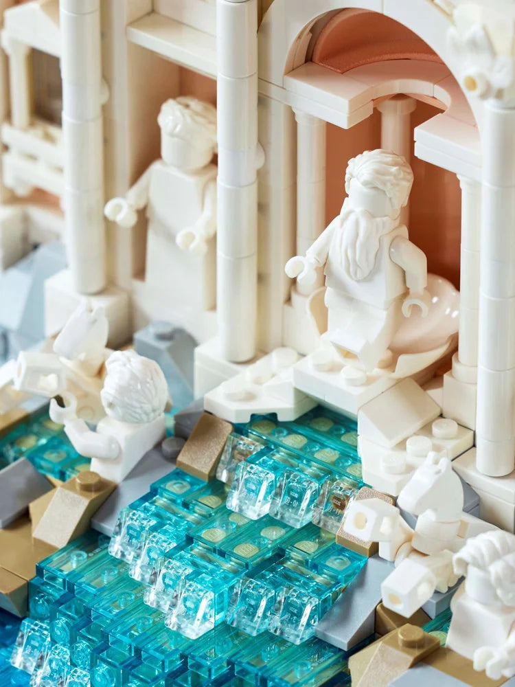 Lego 21062 Roman Wishing Fountain Building Series Retro Building Men's and Women's Building Toys Building Blocks Gifts
