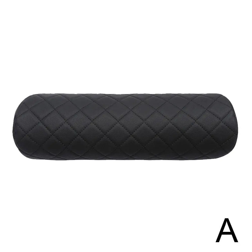 Luxury Car Seats Neck Pillow Leather Memory Soft Breathable Comfortable Relax Neck Support Car Office Chair Headrest Protector