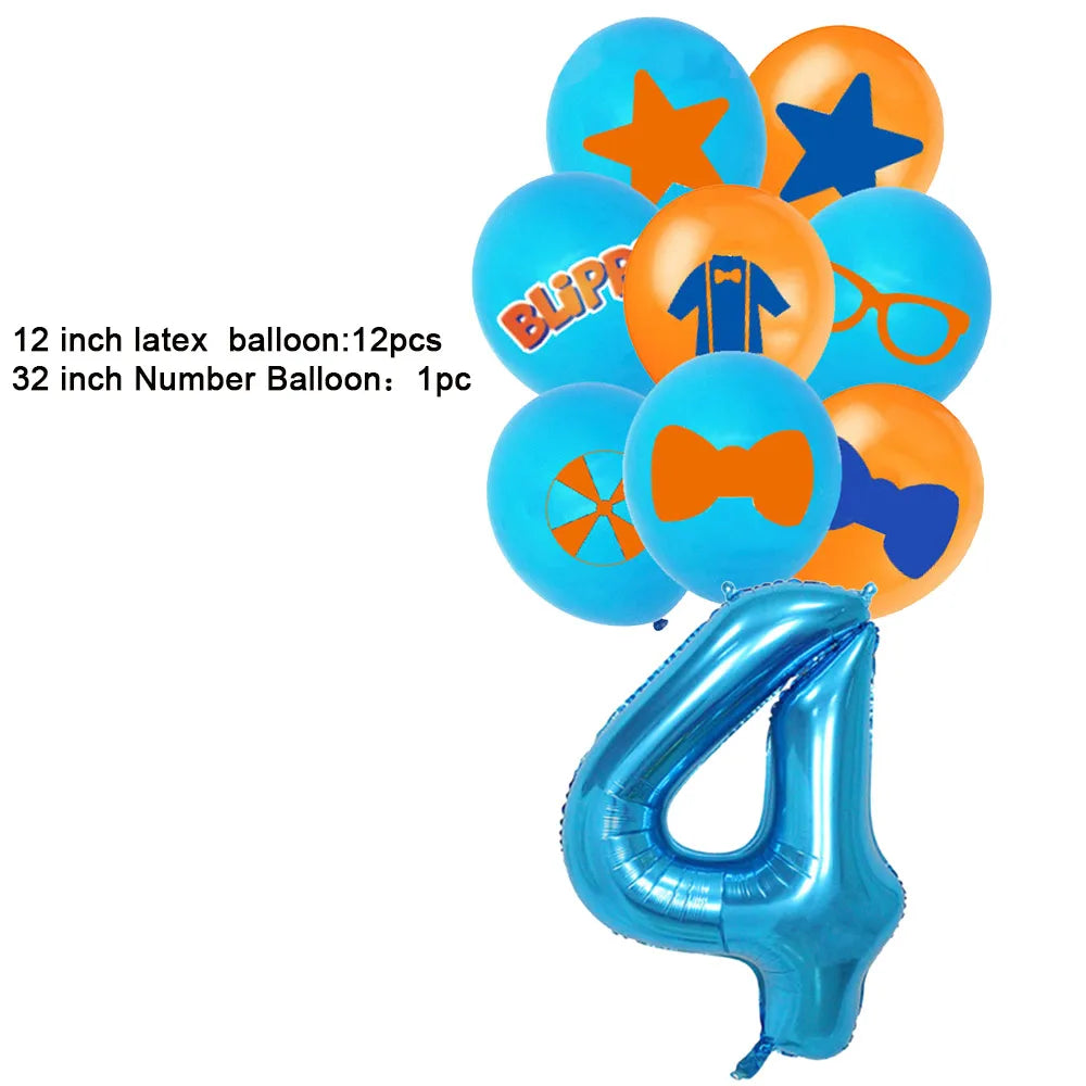 Bli-Ppi-Toy English Teacher Theme Birthday Party Decorative Disposable Tableware Set Background Balloon Banner Baby Shower Gift