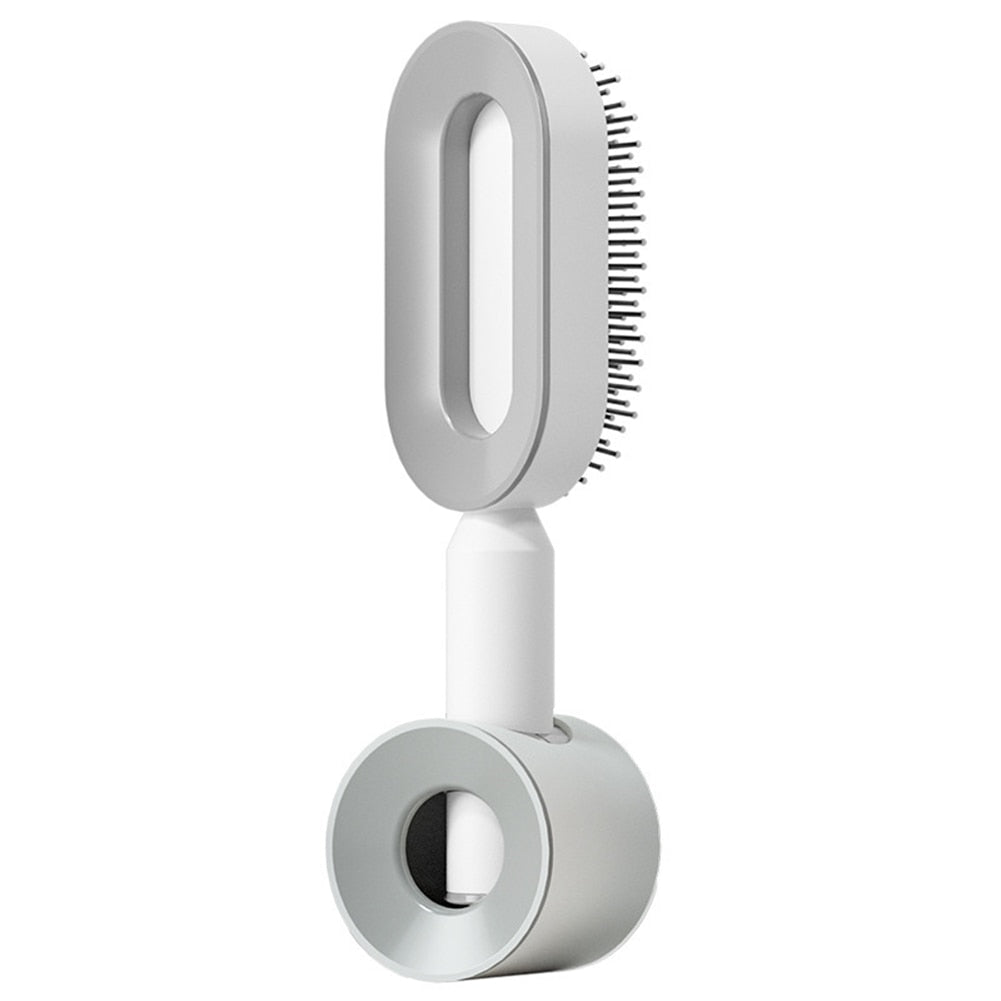 Self Cleaning Brush Set For Women Hair One-key Cleaning Comb