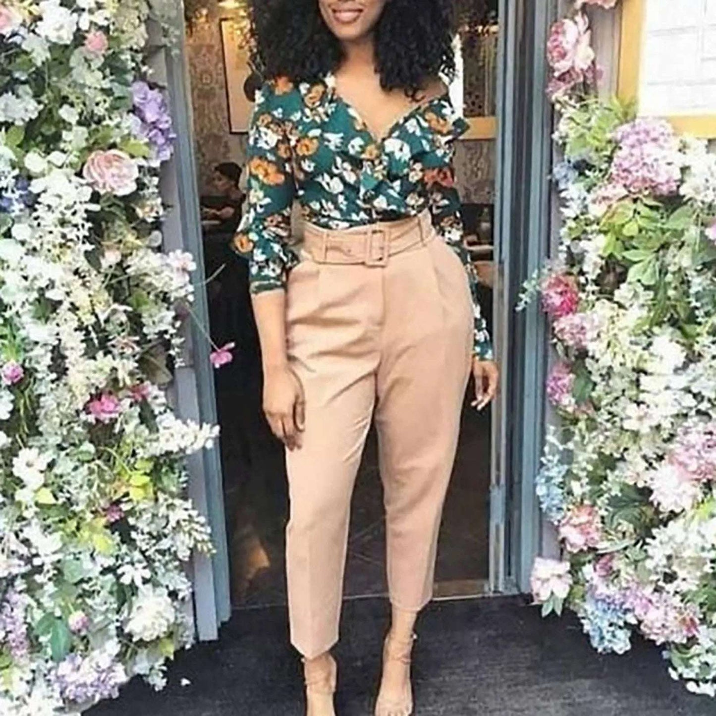 Women Pantsuit Spring And Summer High Waist Casual Trousers Slim Fit Suit Pants Ladies Trousers Autumn Pantalones De Mujer Jeans