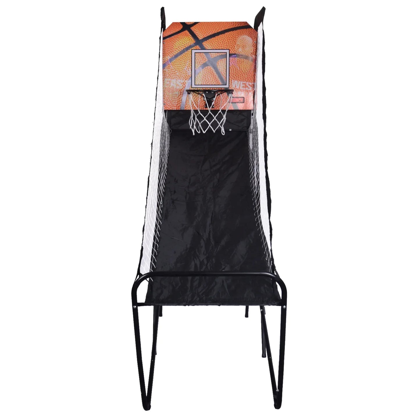 Electric Foldable Single Hoop Basketball Arcade Shooting Game Machine