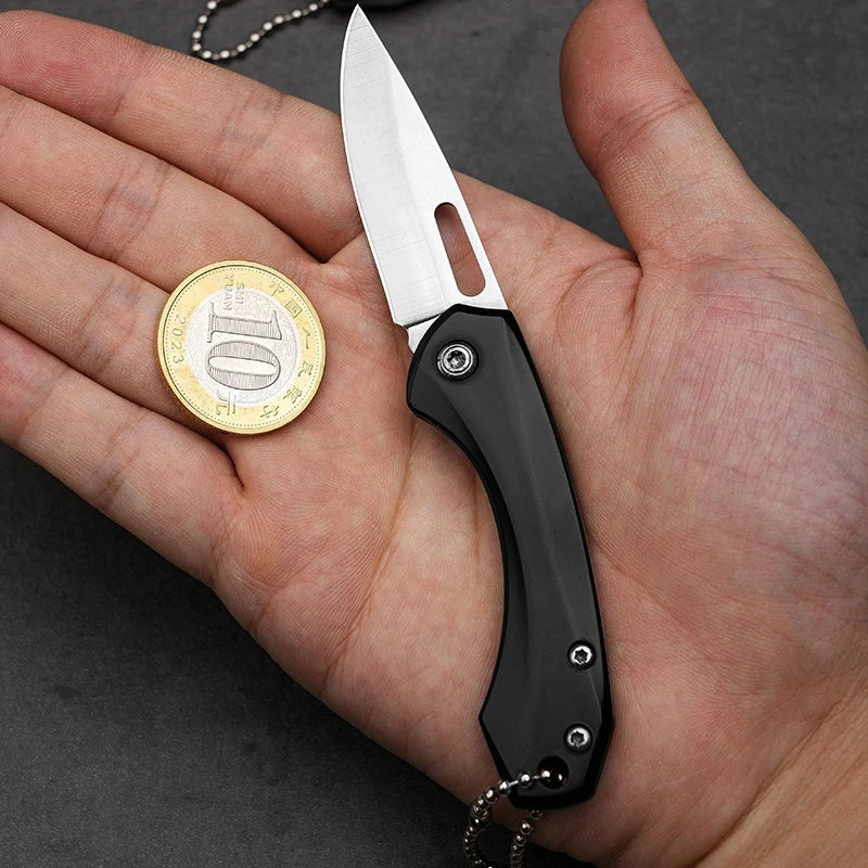 New Stainless Steel Outdoor Knife Folding Knife High Hardness Pocket Knife Sharp Portable Survival EDC Tool