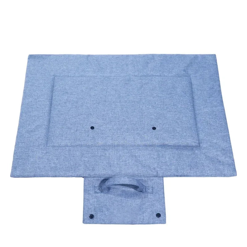 All-Season Portable Pet Bed for Outdoor & Indoor Use: Waterproof, Chew-Resistant  Mat for Dogs and Cats with Easy-Clean Design