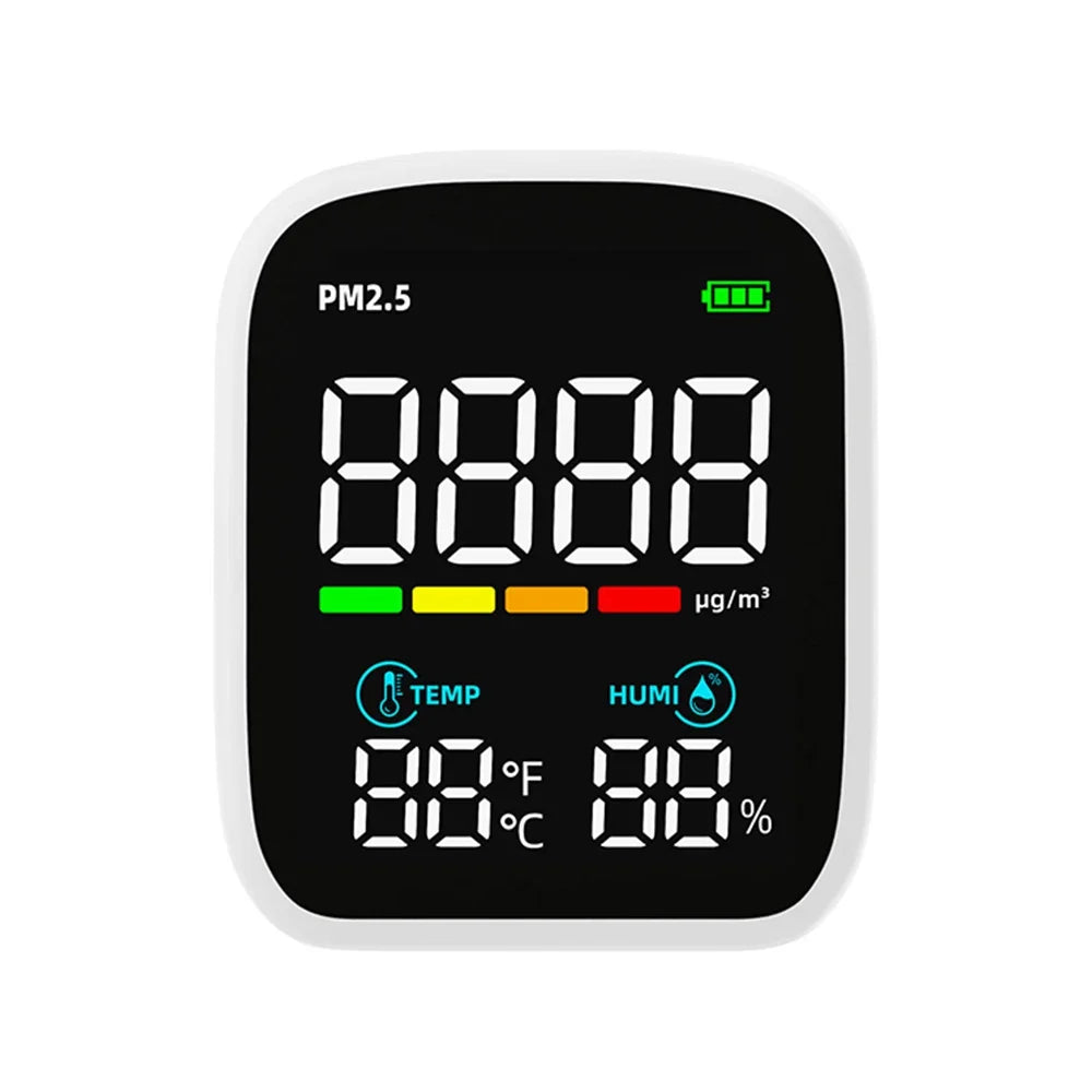 Portable WIFI Air Quality Tester APP Control PM2.5 CO2 Air Pollution Analyzer Temperature Humidity Test Meter Infrared Sensor