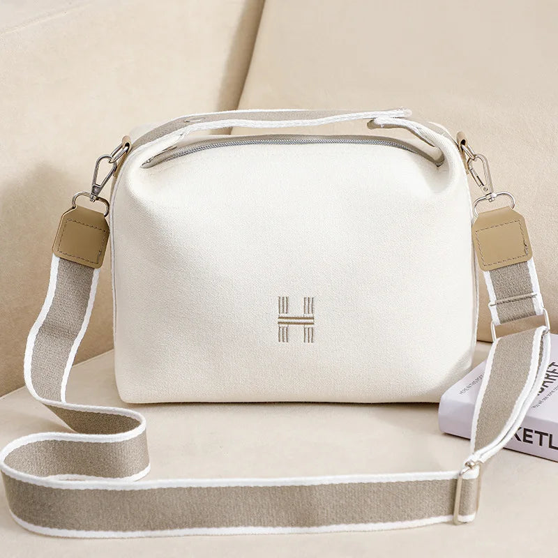 Travel Large Bag Storage Organize Beauty Canvas Waterproof Cosmetic Portable Dustproof Bag Handbag MakeUp Case Female Wash Kit