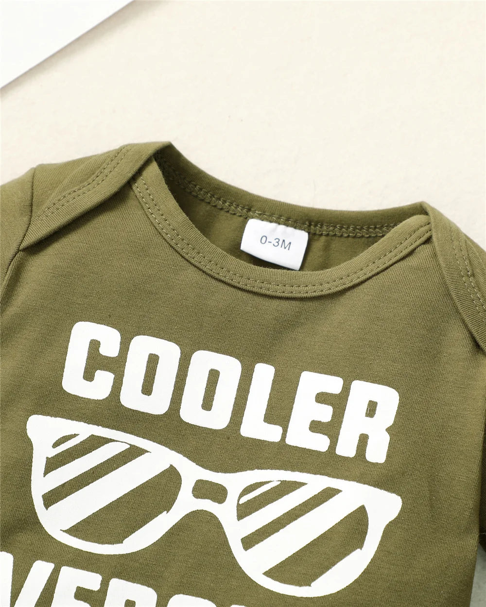 0-18 Months Newborn Baby Boy 3PCS Clothes Set Letters Print Short
