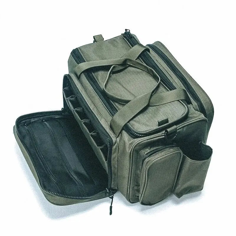 Outdoor Style Camping Picnic Bag, Field Tableware Storage, Tactical Wind Compartment, Sundries, Multi-functional Portable Should