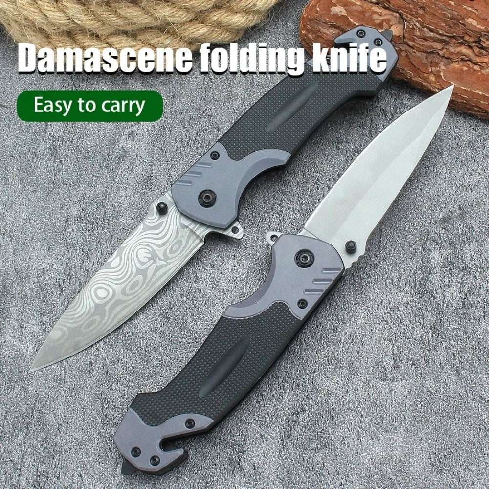 Multi functional Folding Knife Convenient Sharp Survival Knife Outdoor Camping Hiking Wilderness Survival Knife Fishing Knife