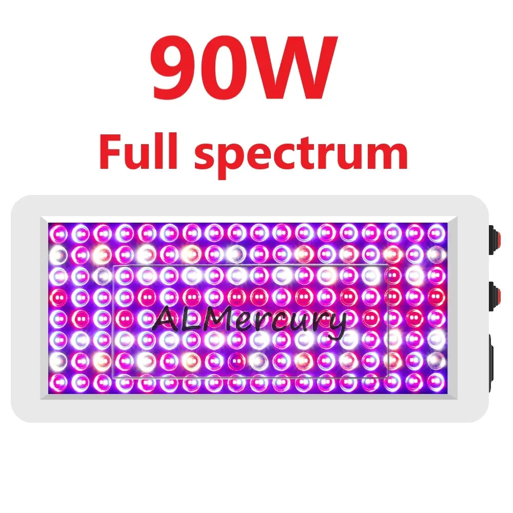 Full spectrum plant growth light dual mode switch suitable for greenhouse and a variety of plant growth waterproof plant light