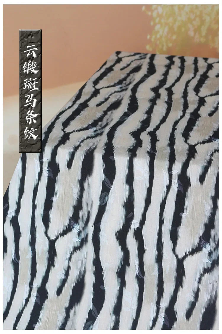 Digital Printed Rayon Fabric Summer By Meters for Women Dress Pajamas Cool Blankets Diy Sewing Soft Smooth Floral Textile Cloth