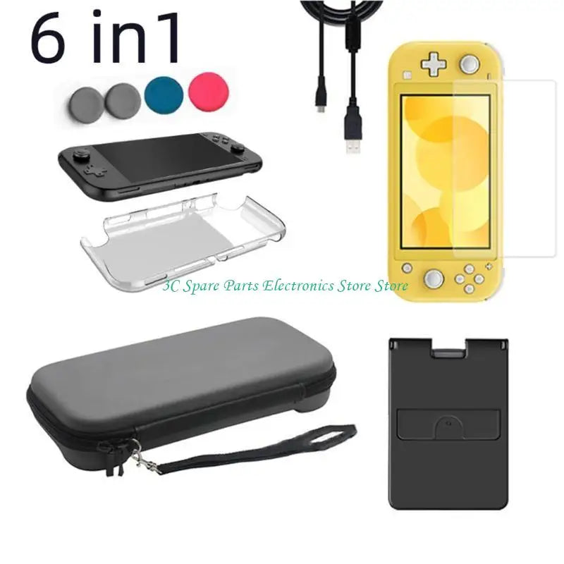 SZ Storage Bag Waterproof Case for Game Switch Screen Protector Console Game