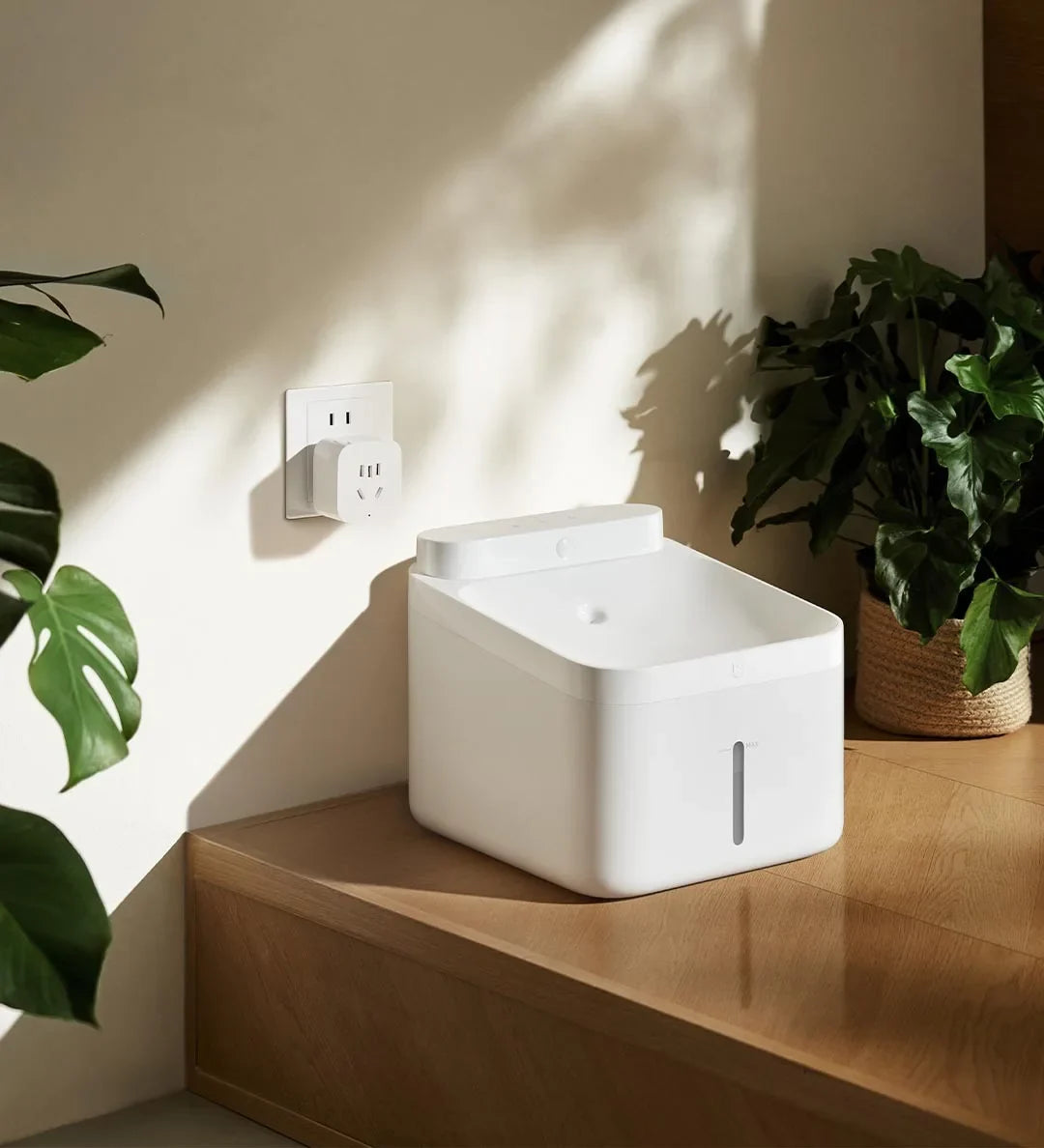 New MiIJIA Smart Pet Drinking Fountain 2 3L Capacity Wireless Water Pump Automatic Sensing Cats and Dogs Long Battery Life