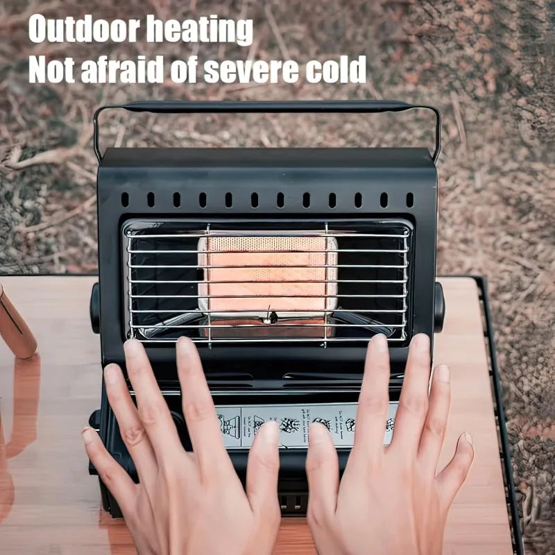 Multifunctional Gas Camping Stove Outdoor Heater Portable Hand Warmer For Survival Hiking Fishing Tent Caravan Emergency Heating