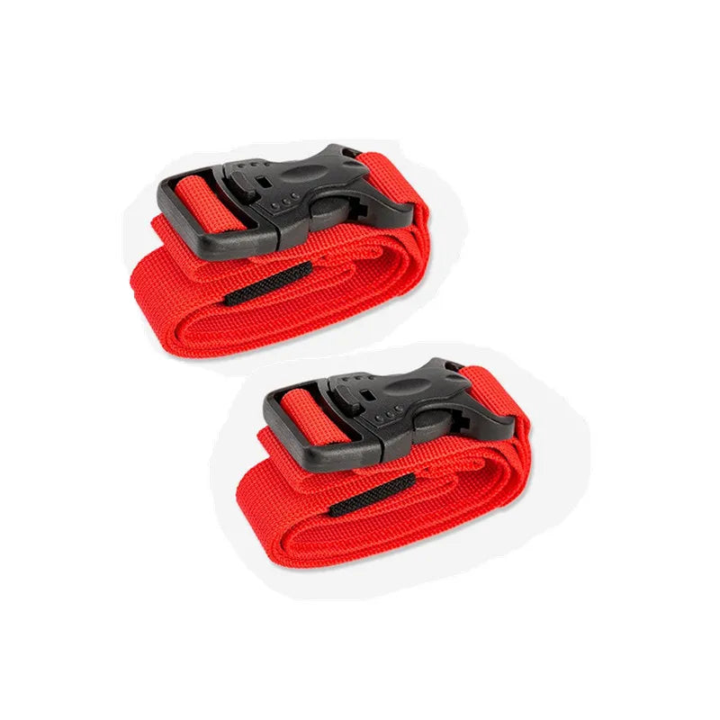 4/2/1pcs Cargo Tie Luggage Lash Belt Strap Buckle Camping Nylon Travel