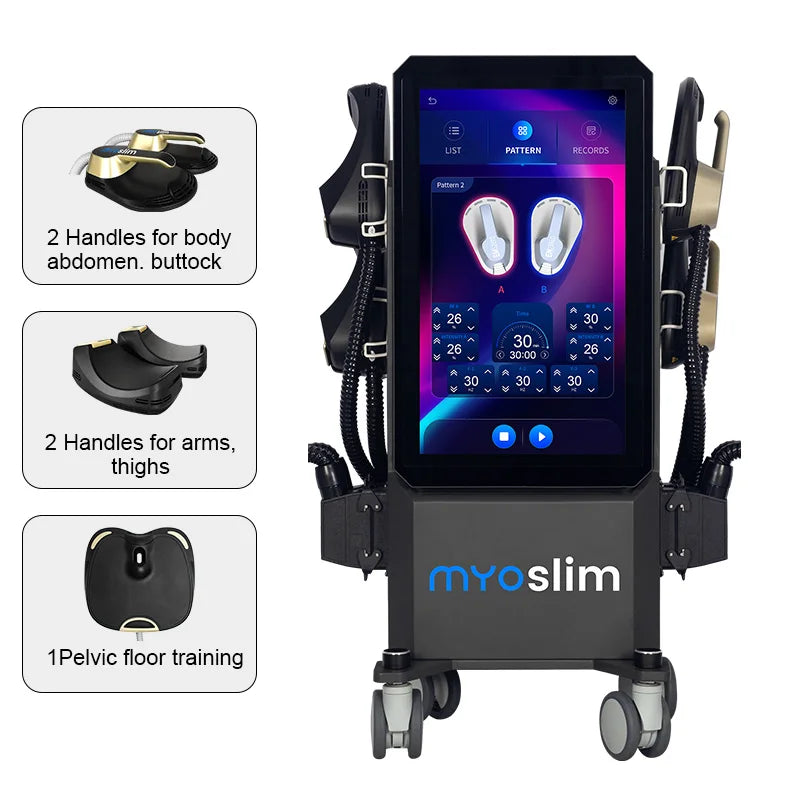MYOslim PRO 6500W NEO EMS+EMT RF Nova Slimming Sculpt Equipment EMS Pelvic Muscle Stimulator For Full Body Shaping