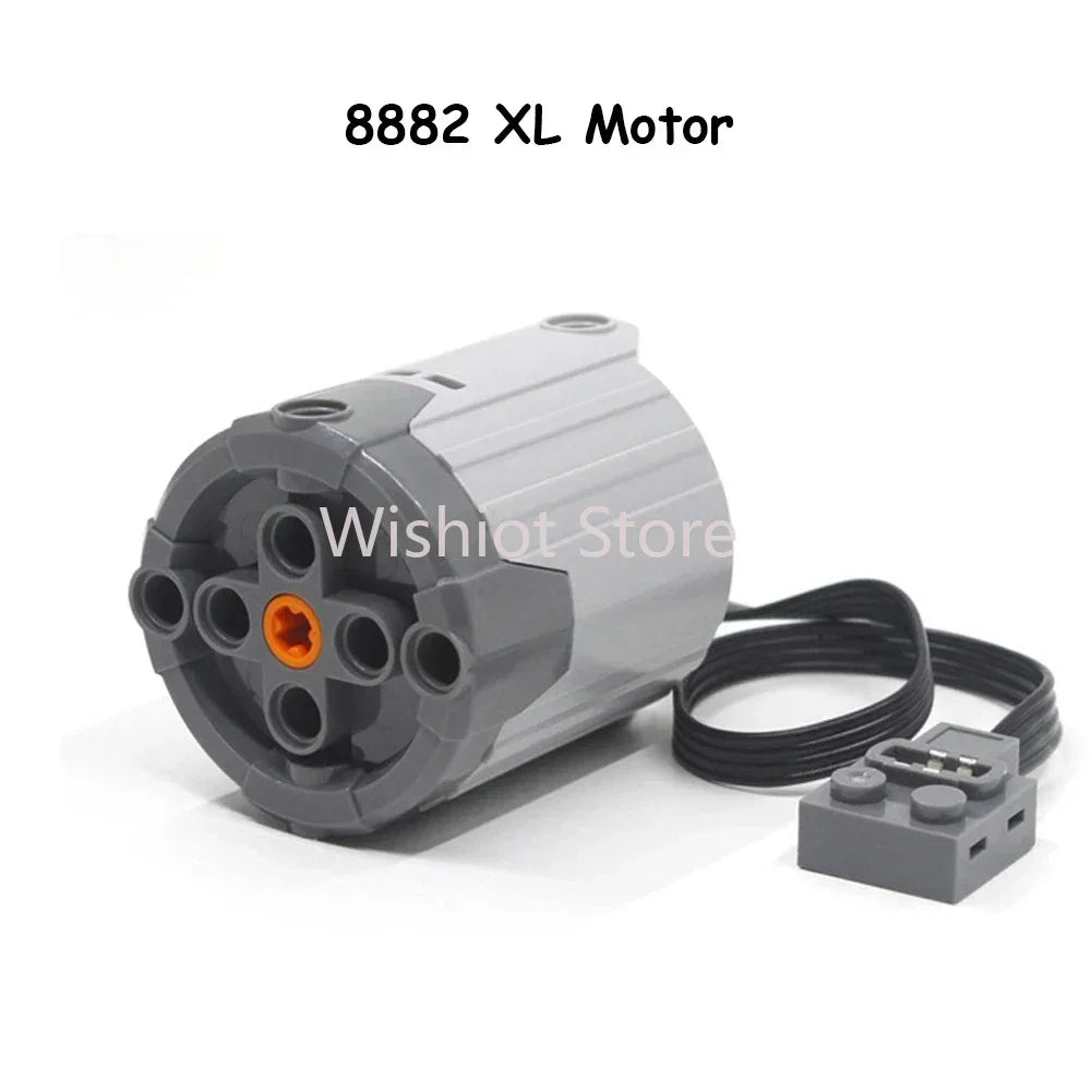 Power functions Upgrate Motor Technical Parts MOC Multi Tool Servo Train Motor 8293 8883 Building Blocks Receiver Control Set