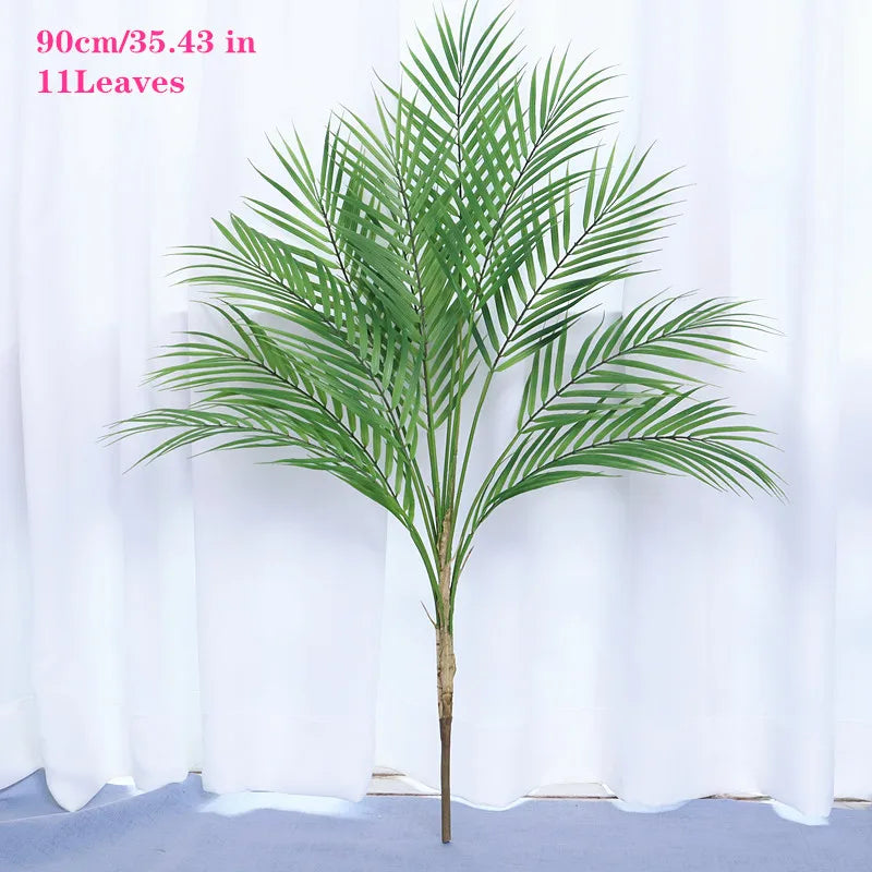 Large Artificial Palm Tree Green Tropical Fake Plants Flower Arrangement Props Home Decoration Hotel Office Deco Accessori