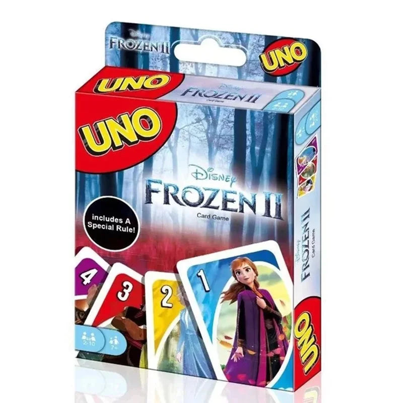 Mattel Games UNO FLIP Card Game for Family Night Featuring Tv Show Themed Graphics and a Special Rule for 2-10 Players