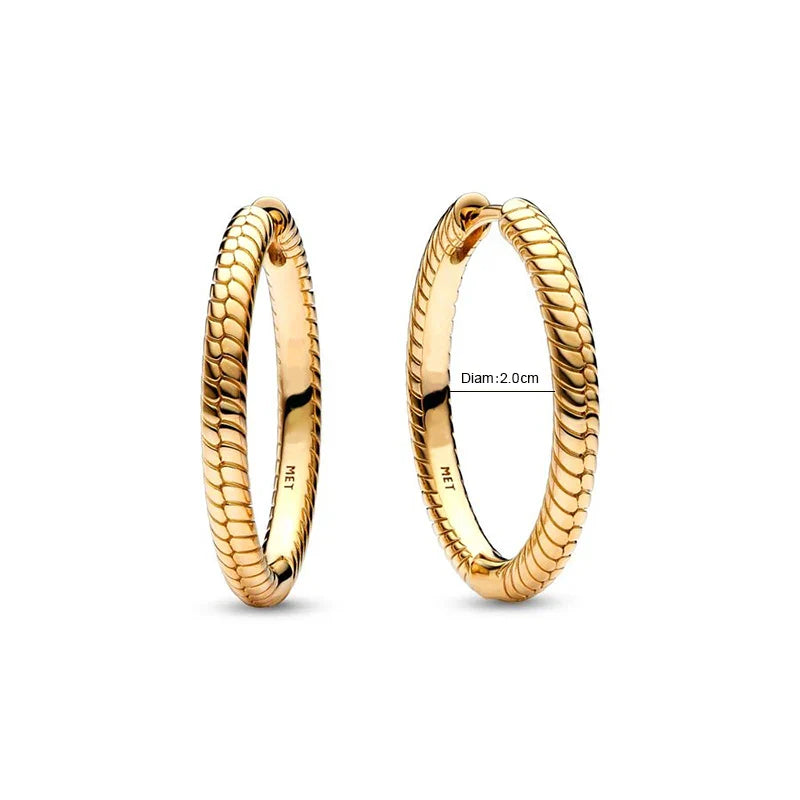 New 24K Gold Plated Pavé Heart Hoop Earring Huggie Hoop Earring 925 Silver Charm Hoop Earring Fine Jewelry Women DIY