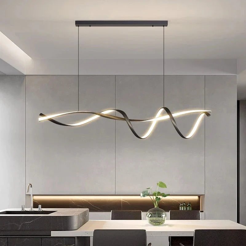 Modern Glass Home Decor LED Lights Pendant Light Lamps for Living Room Chandeliers for Dining Room Hanging Light Indoor Lighting