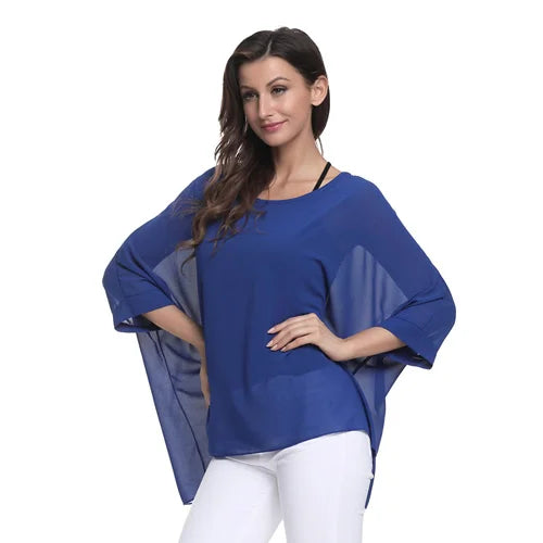 BHflutter 4XL 5XL 6XL Plus Size Women Blouse 2022 Sexy Off Shoulder Leopard Print Summer Tops Tees Casual Chiffon Blouses Shirts