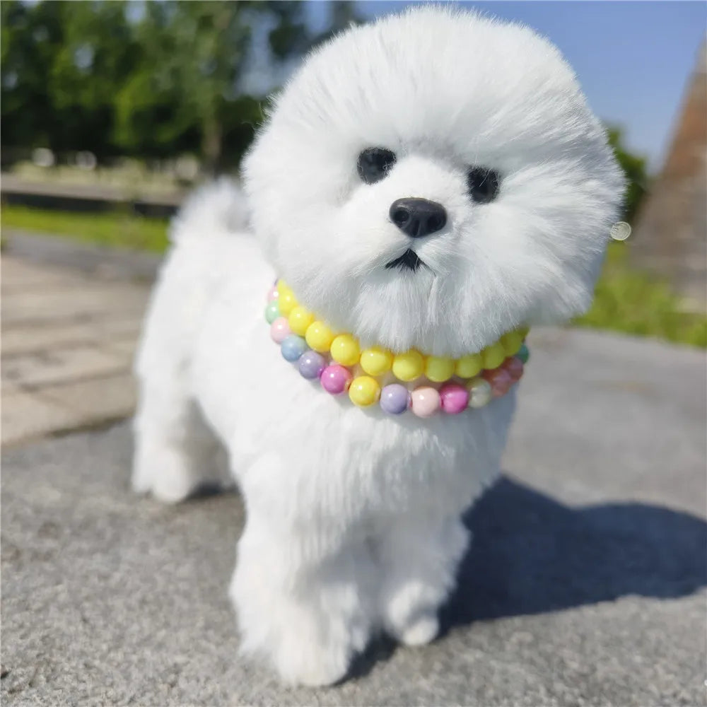 DIY Pet Pearl Collar Dog Princess Necklace Cat Jewelry Collar Puppy Accessories Dog Chain Chihuahua Wedding Jewelry