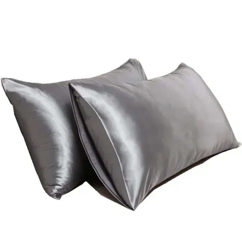 100% Silk Pillowcase  Silky Satin Comfortable Pillow Covers.