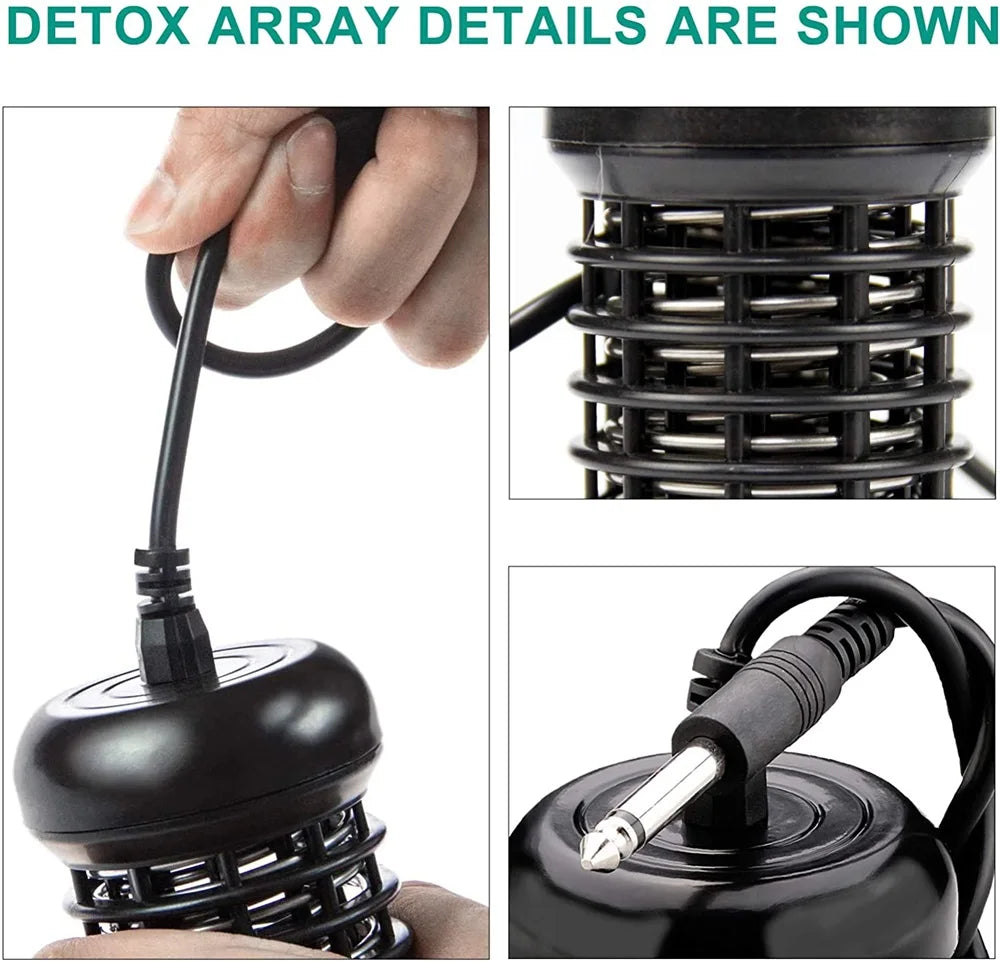 Detox Ionic Foot Spa Bath Machines Vibration Massage Care Arrays Aqua Healthy Therapy Deep Tissue Clean Foot Bath Spa Massager