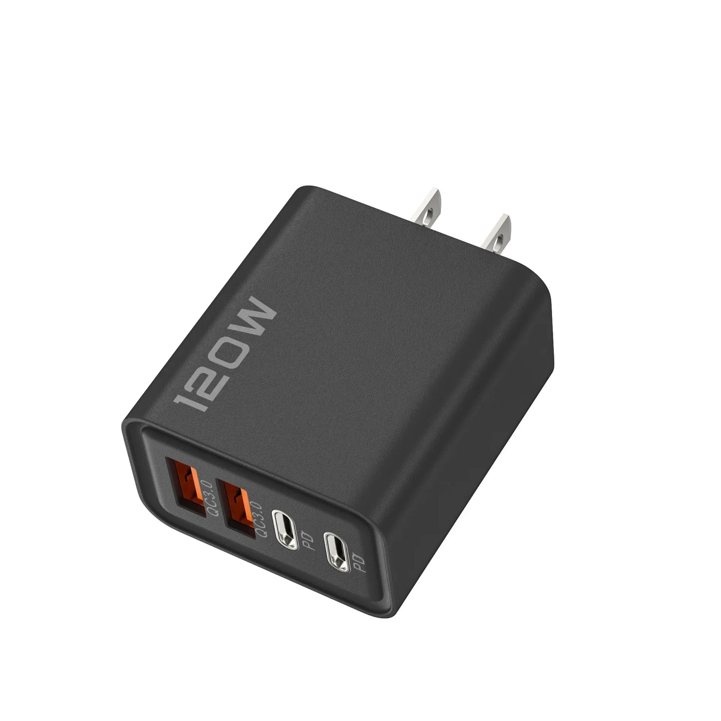 Total 120W Fast Charger USB Type C Cable, Fast Charging Phone Power Adapter For iPhone, Xiaomi ,Samsung.