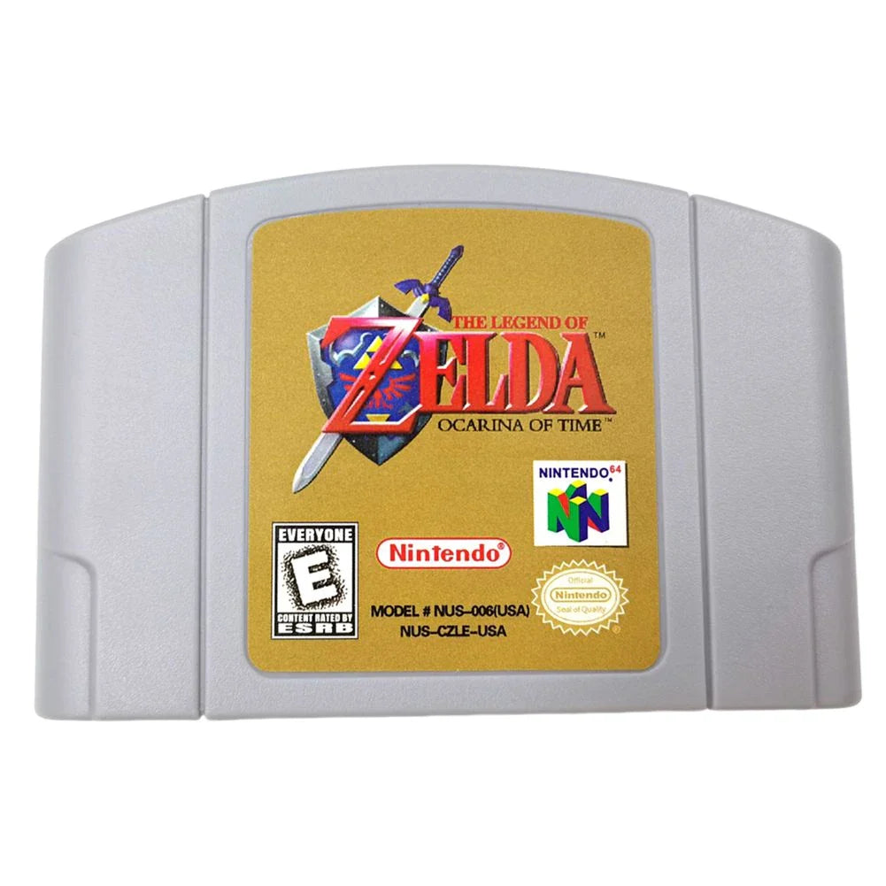 64 Bit Video Game Console US Version Toys Game Collection Cartridge N64 Series Kart Party Super Smash Bros Bad Fur Day