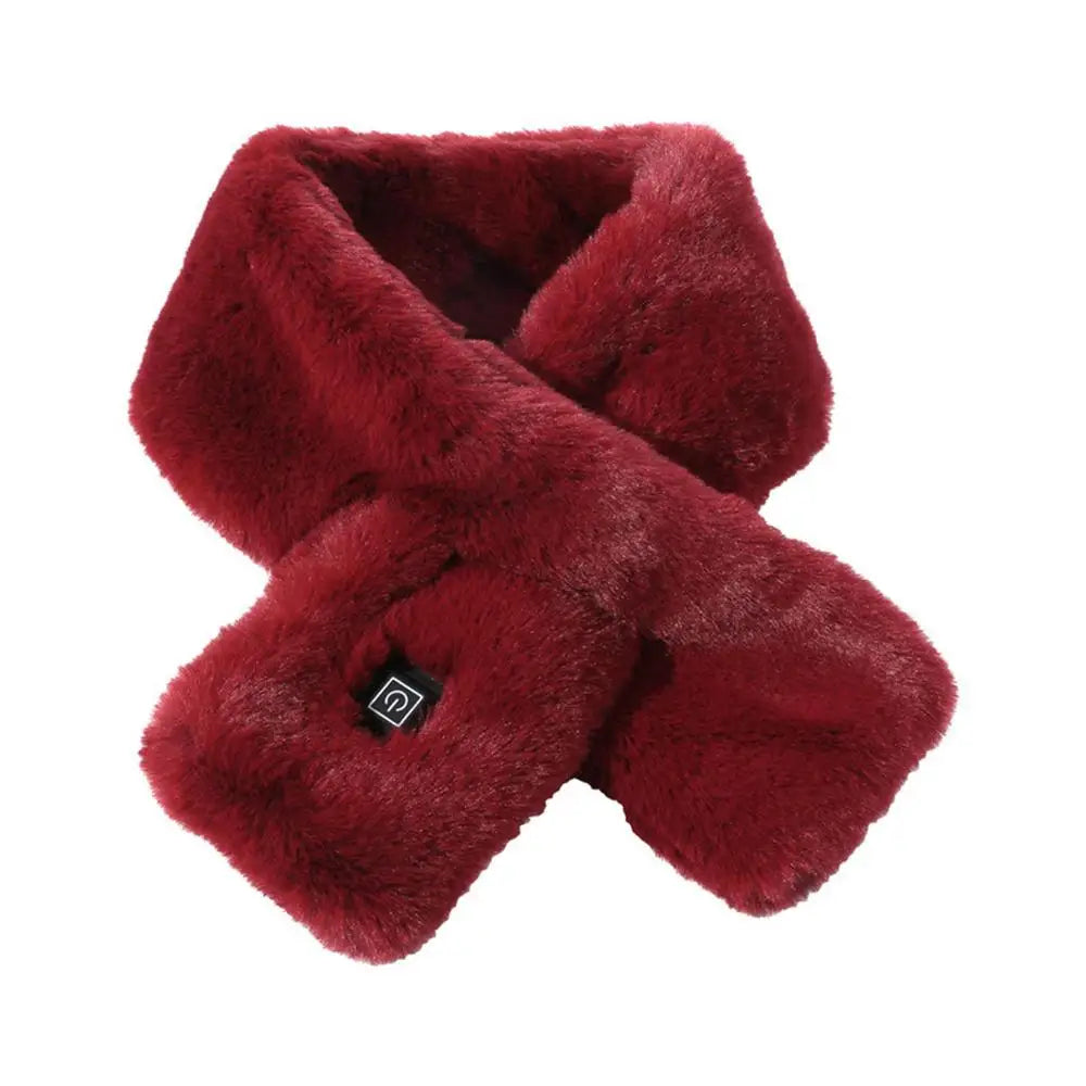 Neck Scarf For Heat Heated Neck Wrap Three Temp Settings Heated Soft Scarf Intelligent Cordless Portable Electric Heating Scarf