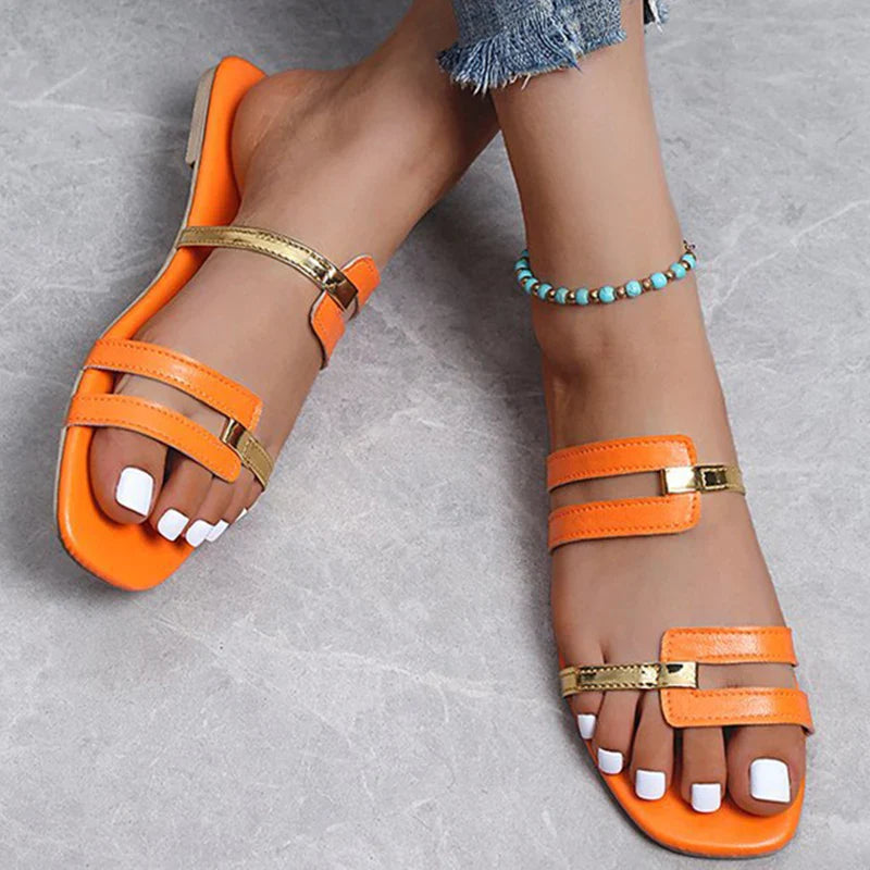 Beach Women's Slippers Fashion Indoor Shoes Flat Slides Slippers Non-Slip Soft Sole Footwear Female Women's Sandals Summer 2024
