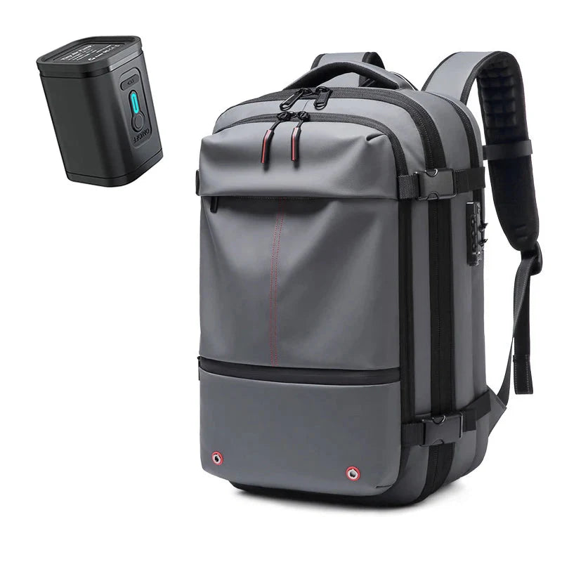 Men's 17 Inch Laptop Backpack Vacuum Compression