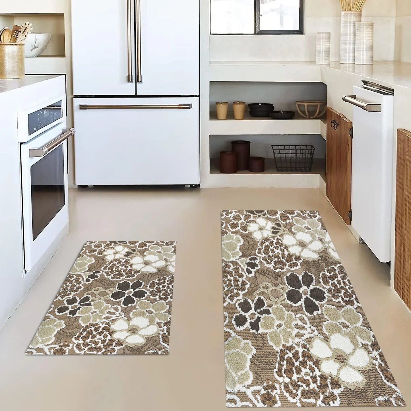 Kitchen Mat for Floor Non-slip Absorbent Kitchen Rug Kitchen Carpet Long Carpet Bathroom Mat Washable Decor Entrance Doormat
