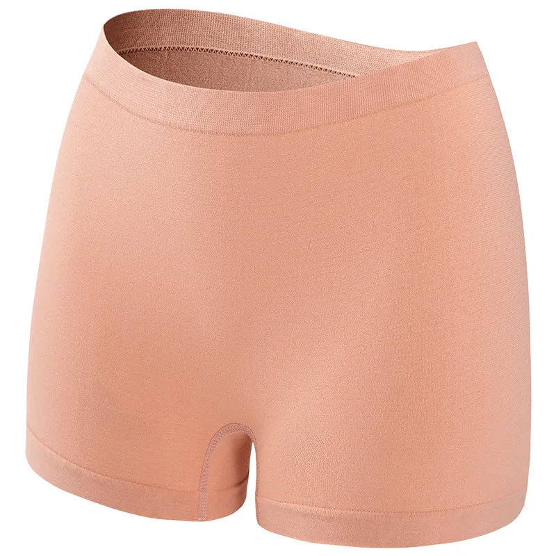 1 Pack Women Seamless Boyshort Panties Anti-Chafing Safety Shorts Sports Stretchy & Soft Underwear Sexy Lingerie Intimates S-5XL