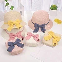 Women Sun Hat Big Eaves Waves Beach Cap Ladies Hat Big Brim Sun Visors UV Cut Bucket Panama Cap Foldable Straw Sunscreen Vintage