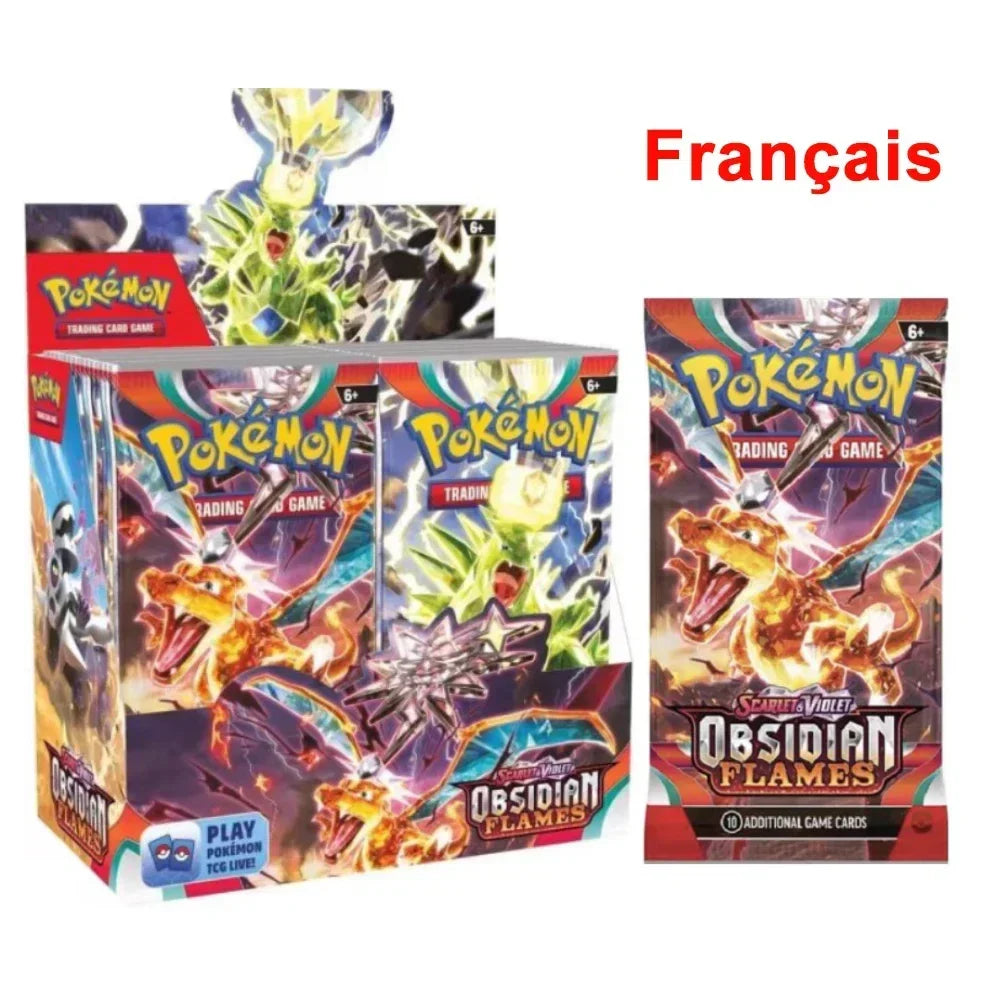 Pokémon Cards TCG: 324Pcs Scarlet & Violet Evolutions Booster Box 36 Pack Box Rare Booster Pack Vamx Collectible Card Toys Gifts