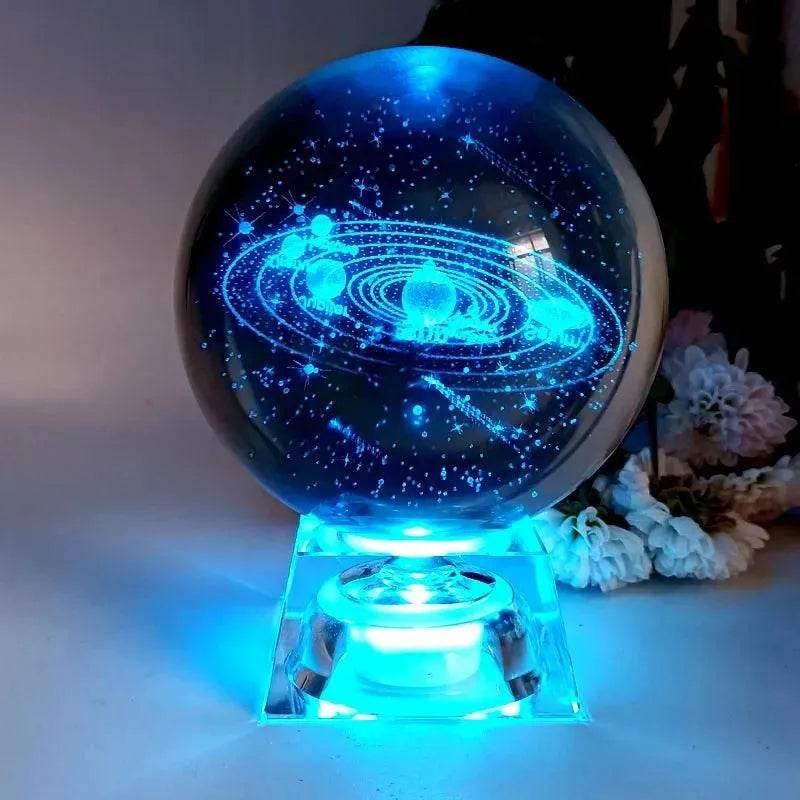 3D LED Crystal Ball Collectible