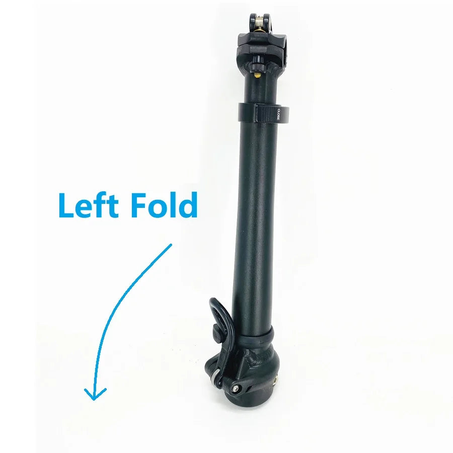 Litepro Right Folding Stem Electric Folding Bike Double Section Stem Aluminum Alloy Telescopic Adjustable Bike Stem