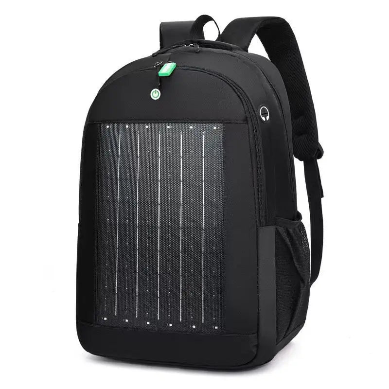 Solar Backpack Outdoor Charging Travel Travel Photovoltaic Backpack Led Lights Backpack Large Capacity Men And Women School Bags