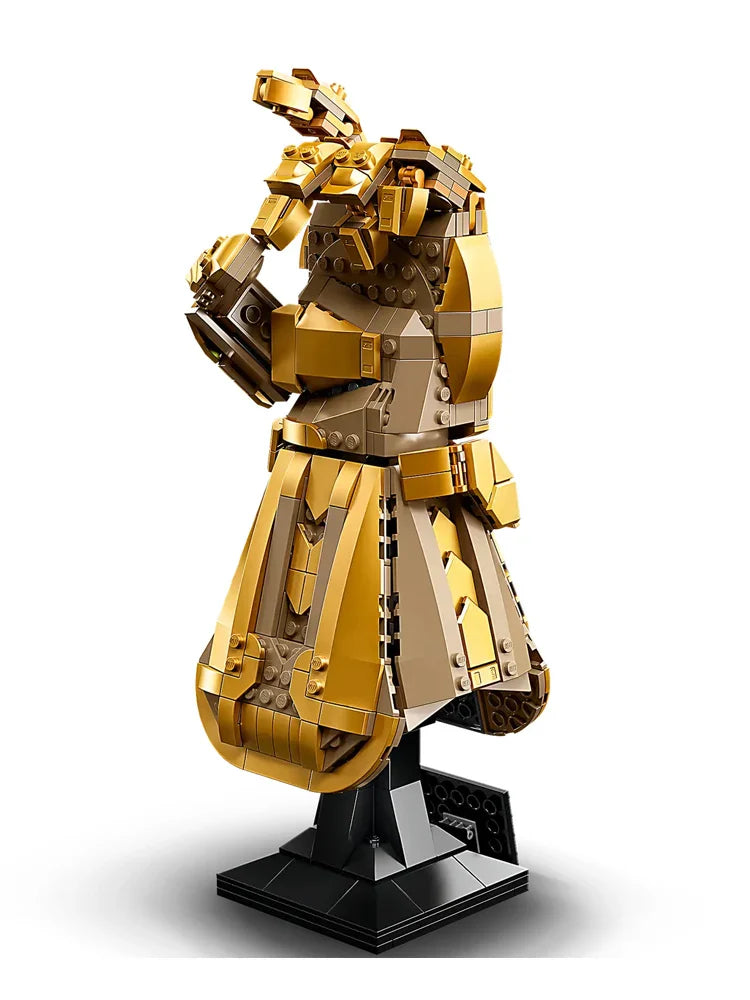 LEGO 76191 Marvel Infinity Gauntlet Collectible Building Kit; Thanos Right Hand Gauntlet Model with Infinity Stones (590 Pieces)