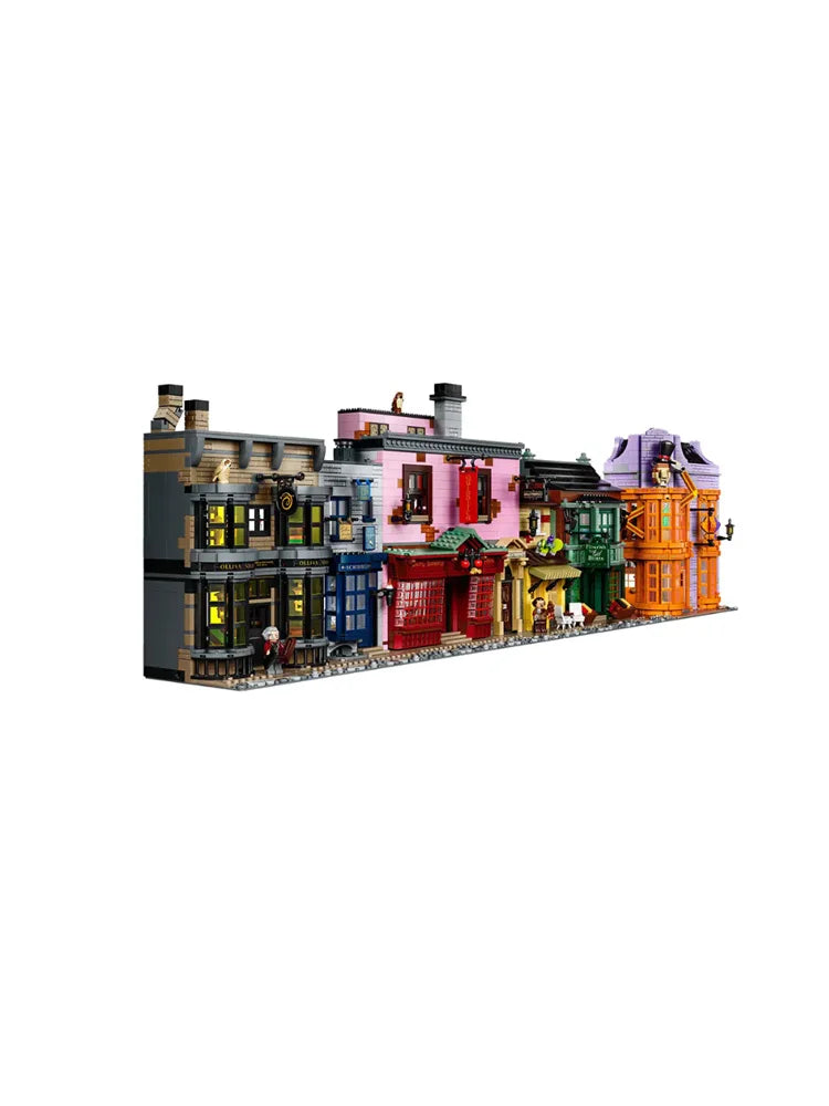 LEGO 75978 Diagon Alley Harry Potter Boys and Girls Assemble Building Blocks Toy Children's Day Gift