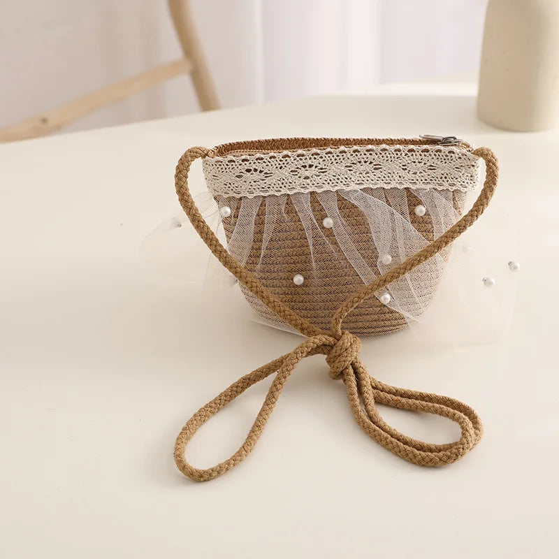 EtherealBe Kids Pearl Crossbody Bag for Stylish Girls
