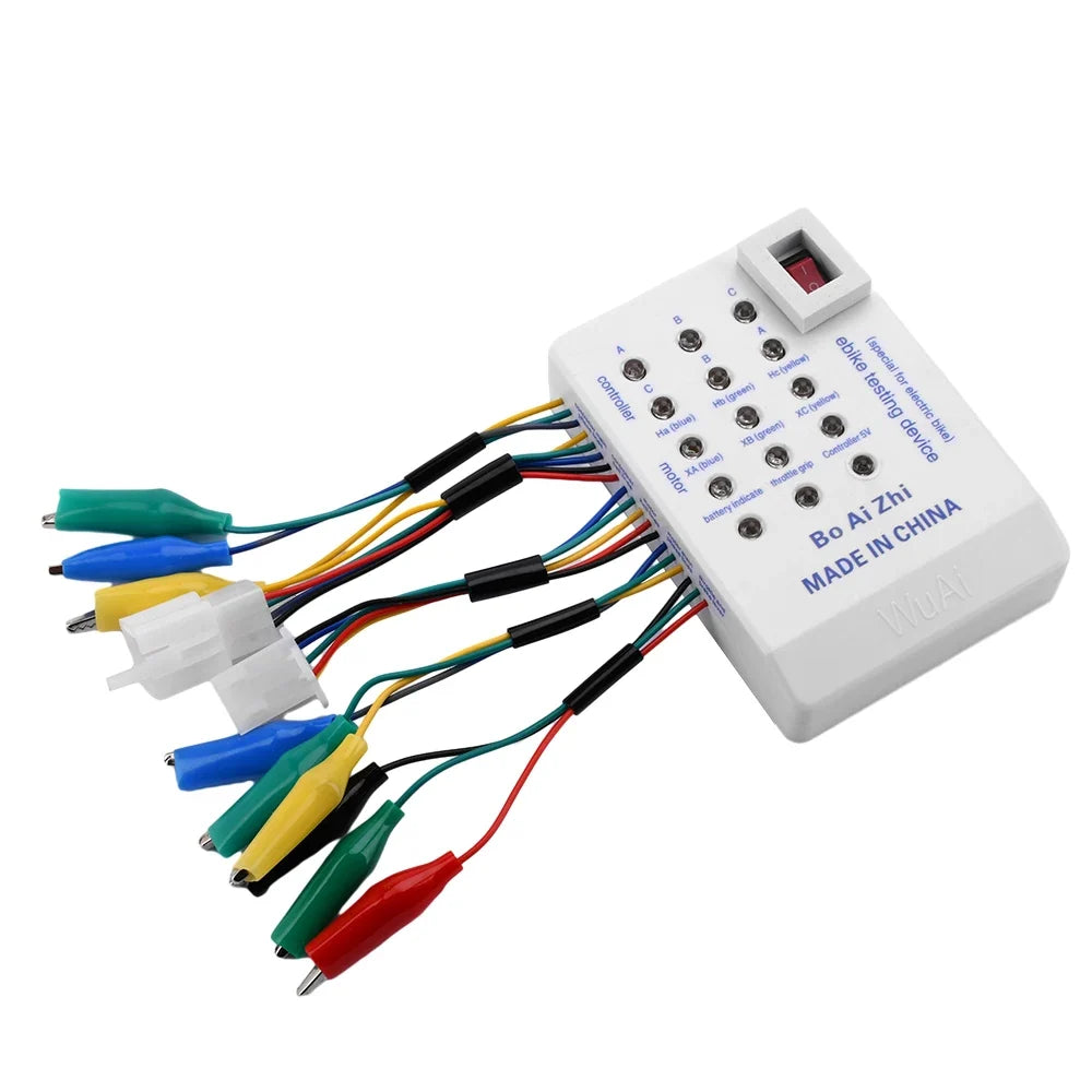 24V/36V/48V/60V/72V E-bike Tester Electromobile Repair Device Scooter Maintenance Detector Brushless Motor Hall Controller