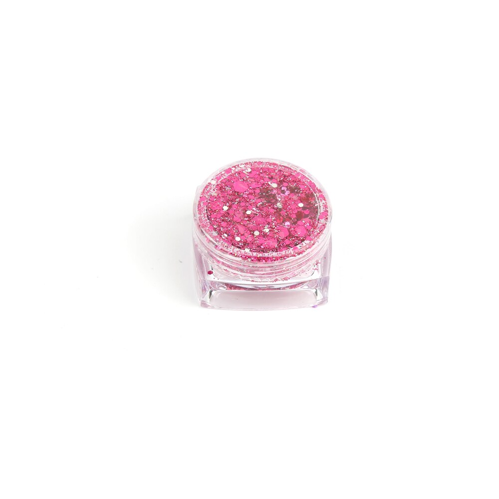 18 Colors Glitter Eyeshadow Makeup Nail Art Mermaid Sequin Shimmer Diamond Eye Shiny Skin Highlighter Face Body Glitter Cosmetic
