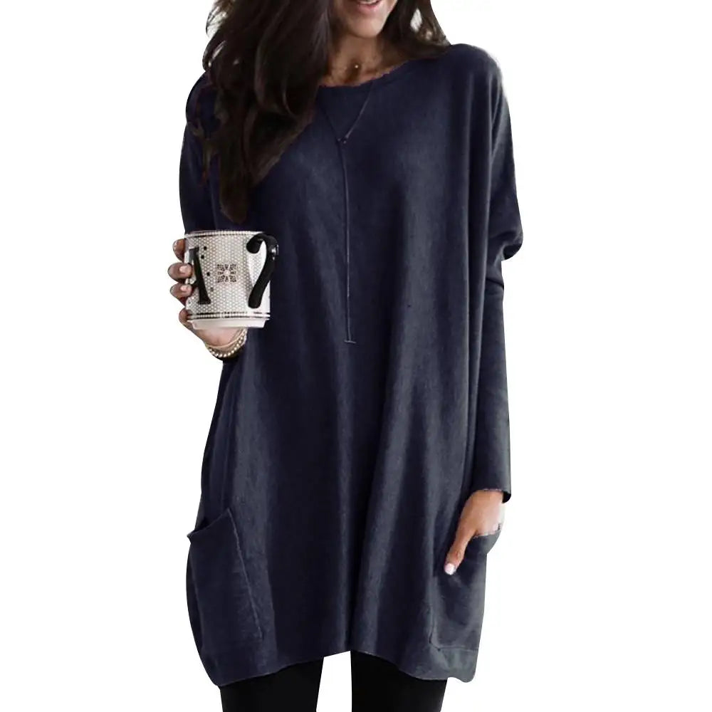 S-5XL Women's Tops 2023 Autumn Winter Long Sleeve Basic T -shirt Tee Casual Oversized Pullover Shirt for Female Y2K Crop Clothes