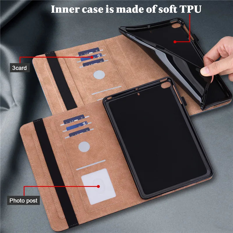Ebook Cover For Kindle Paperwhite 11th Generation Case 6.8 inch Fashion Leather Stand Wallet Tablet For Kindle Paperwhite 5 Case