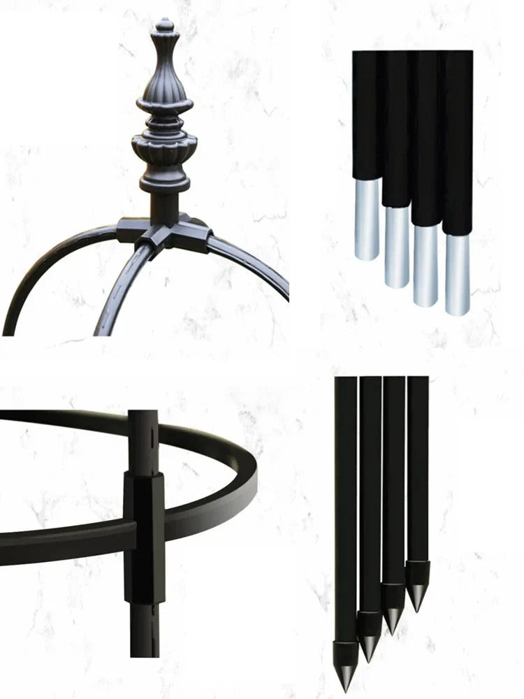 Plant Climbing Supporter Climbing Plant Support  Frame Outdoor Flower  Vines Pot Stand Garden Climbing Frame Indoor Floral Decor
